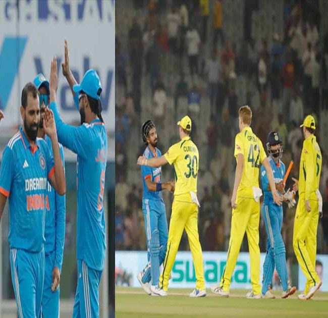 इंदौर : गरजा भारत के बल्लेबाजों बल्ला, ऑस्ट्रेलिया के आगे रखा 400