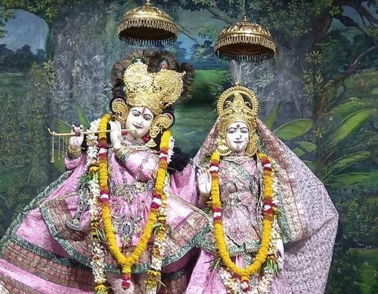 बरसाना में हुआ था राधारानी का जन्म