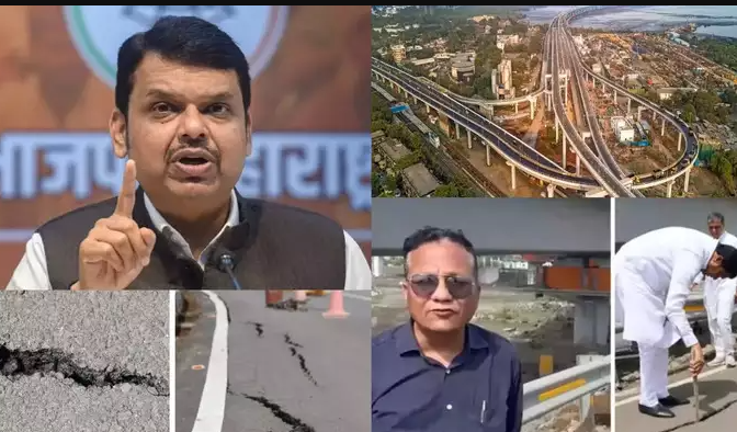 अटल सेतु में दरार की खबरें झूठी