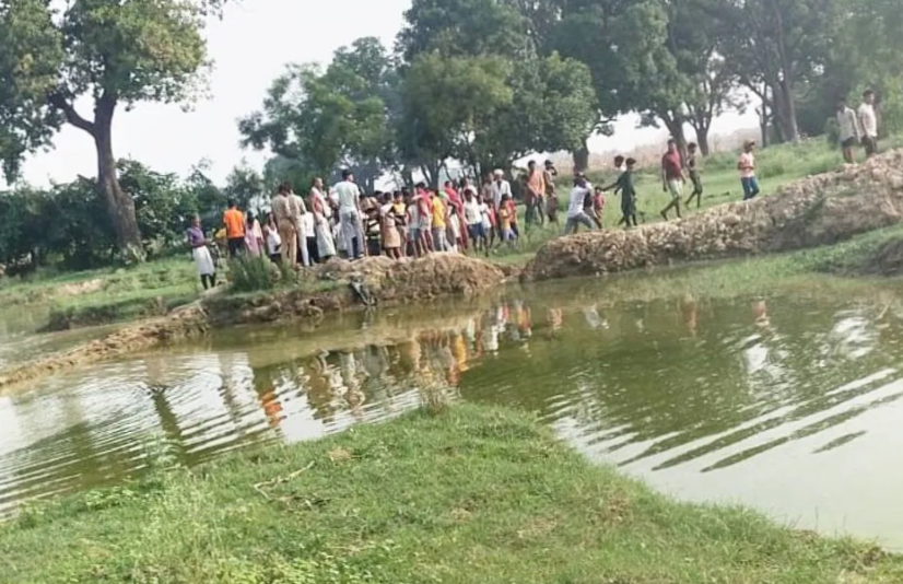 तालाब में नहाने के दौरान डूबने से चार बच्चों की हुई मौत