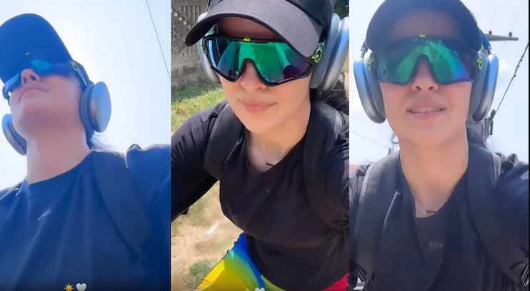 हार्दिक पांड्या से अलह होने के बाद नतासा स्टेनकोविक सर्बिया की सड़कों पर साइकिल चलाती हुईं दिखीं