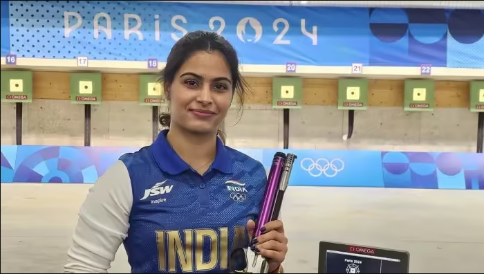 मनु भाकर हैट्रिक से चूकीं