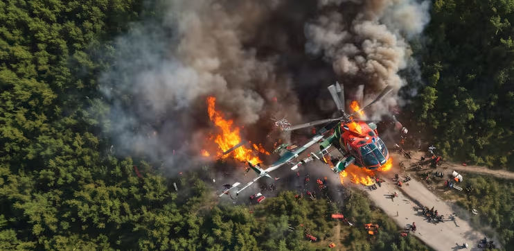 Nepal Helicopter Crash: नेपाल के नुवाकोट में हेलीकॉप्टर क्रैश,हादसे में 5 लोगों की हुई मौत