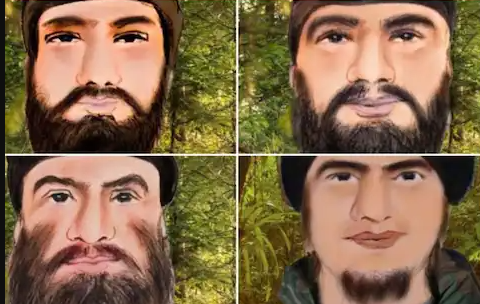 पुलिस ने कठुआ हमले में शामिल 4 आतंकवादियों के स्केच किए जारी