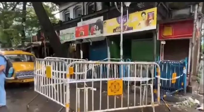 कोलकाता के एसएन बनर्जी रोड पर विस्फोट, कूड़ा बीनने वाला घायल