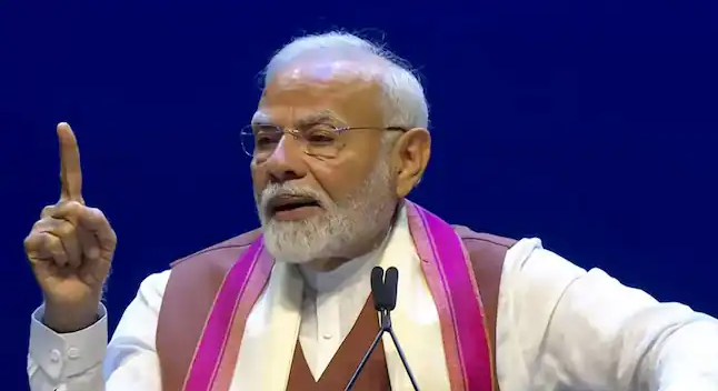 एआई, 2036 ओलंपिक,भारत मेड-इन-इंडिया सेमीकंडक्टर: अमेरिका में संबोधन के दौरान बोले पीएम मोदी।