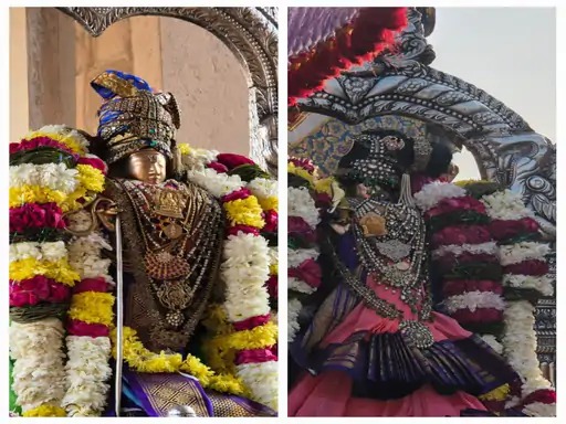 धूमधाम से मनाया गया श्री गोदा रंगमन्नार विवाहोत्सव