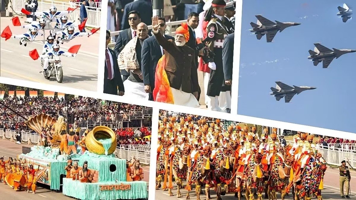 गणतंत्र दिवस 2025: राष्ट्रपति मुर्मू ने कर्तव्य पथ पर तिरंगा फहराया