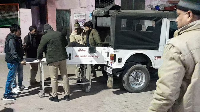 वृंदावन में गोलीकांड, पुलिस ने मुठभेड़ में दो आरोपियों को किया गिरफ्तार