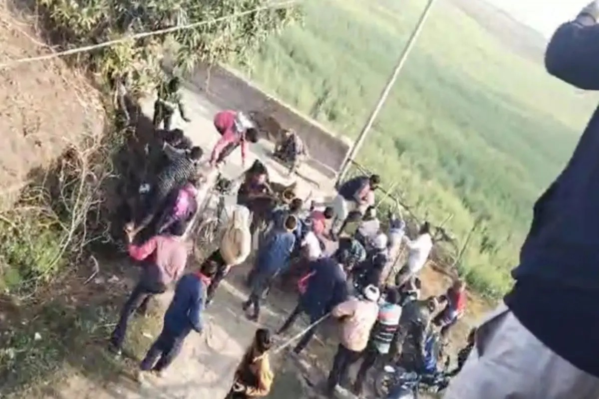 बहराइच में तेंदुए का खौफनाक हमला