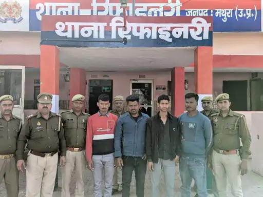 पुलिस ने दुल्हनों और बरातियों के साथ मारपीट करने वाले पांच आरोपियों को किया गिरफ्तार