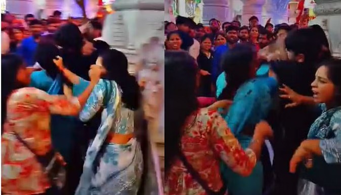 वृंदावन प्रेम मंदिर में श्रद्धालुओं के बीच मारपीट, वीडियो सोशल मीडिया पर वायरल