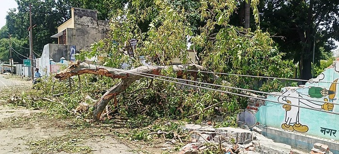 UP: कासगंज में कुदरत का कहर: तेज आंधी-बारिश में 6 की मौत की आशंका, कई घायल, लाखों का नुकसान
