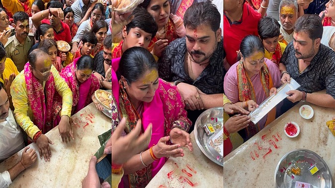 CM रेखा गुप्ता ने बांके बिहारी के किए दर्शन