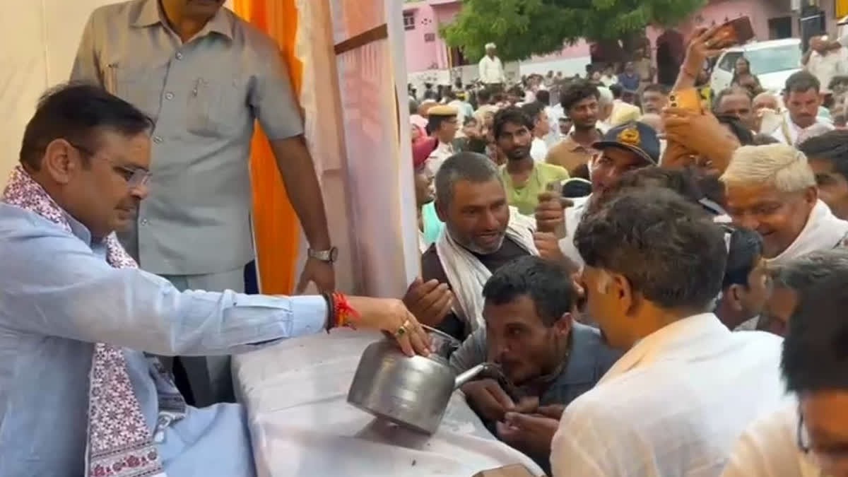 मुख्यमंत्री भजनलाल शर्मा का दो दिवसीय दौरा: पूंछरी में की विशेष पूजा